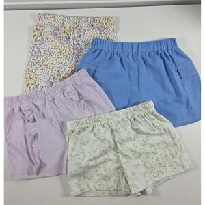 Shorts Lot Girls 4-Pack Shorts Size 6 NEW Clothing Bundle Summer Casual Play